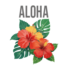 ハワイアン　スタンプ