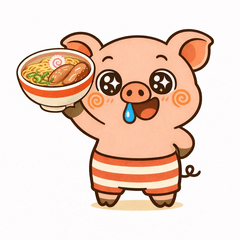 とんこつはラーメンをこよなく愛する