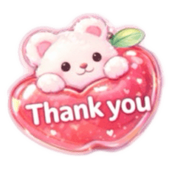 毎日使えるぷっくりシール風スタンプ