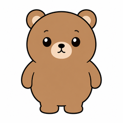 可愛いくまたろー