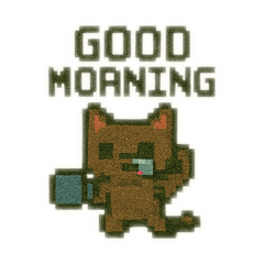 Pixel Series V4 Suphalak Cat Brown cat