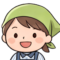 レジ係の花子さんの日常挨拶