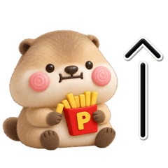 動く▶使え～る♡ぷ～っくりしたマーモット