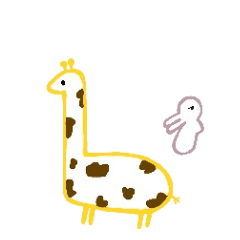 The Giraffe and the Moody Bunny