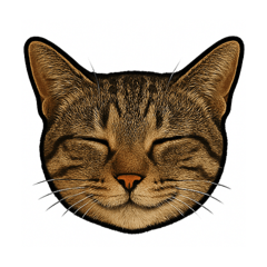 毎日の会話にぴったり！猫ちゃんスタンプ①