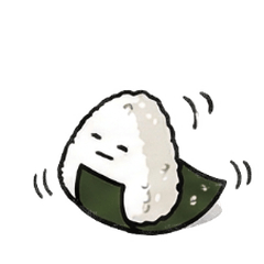 真顔のおにぎり【毎日使える】