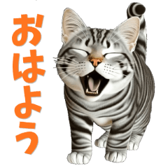 サバトラ猫　No.2