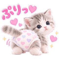 ぷくぷく♥赤ちゃんにゃんこ