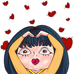 Girl of the chubby face