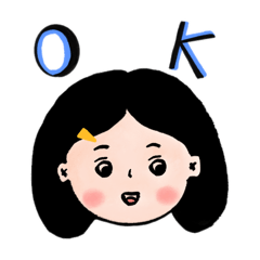 Daily conversation short hair girl