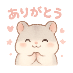 ゆるかわハムスターのパステルな日常