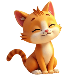 ズレすぎギャグねこ Lv.2｜3Dリアクション