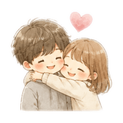 ラブラブな仲良しカップル♡