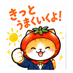 ネコのトマト王国 ポジティブ 第１弾