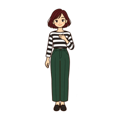 ボブのまこさん、決めます