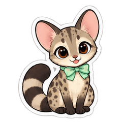 Common Genet Travel Cheer