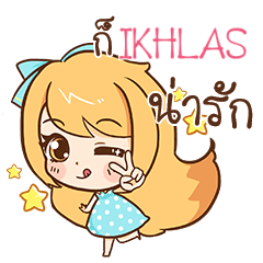 IKHLAS cute cute e