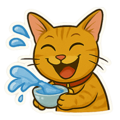 Meow meow songkarn's day