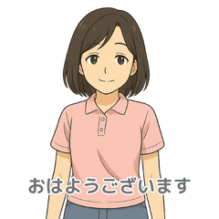 介護士さんの毎日スタンプ