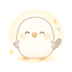 ゆるふわシマエナガ ちびスタンプ