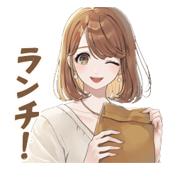 淡色OLちゃんのランチタイム