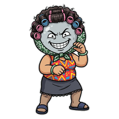 Taiwanese Stone 4: Crazy Grandma Faces