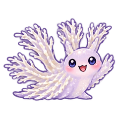 ふしぎな形 レースウミウシ