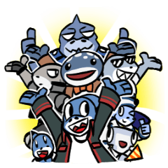 Shark Sticker Set 2 [English]