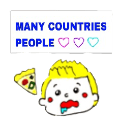 Many countries people
