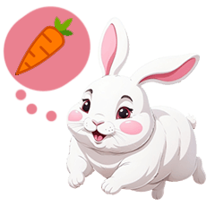 Yumi white rabbit