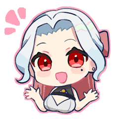 乙奈りのスタンプ