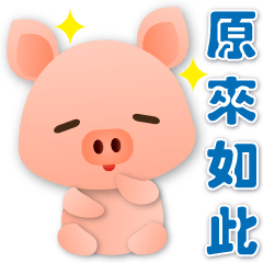Cute pink pig-Daily practical -