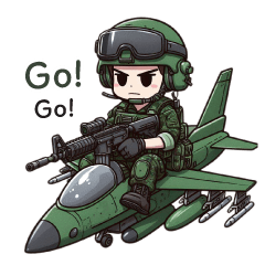 Soldiers ready for battle