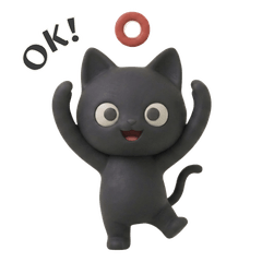 くろねこさんのやさしい日常会話