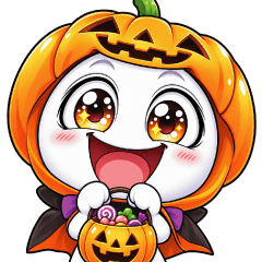 ハロウィンスタンプ☆ひとつ持っとく？