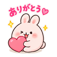 コロコロうさぎの毎日使えるあいさつ