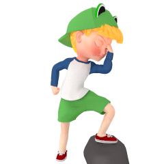 I'm Hill:Animated stickers series