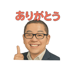 寿司食人スタンプ（イラスト風）