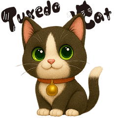 タキシード猫の日常