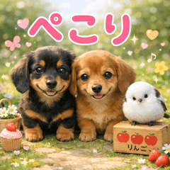 とびだす★敬語ダックス♡ダックスフンド