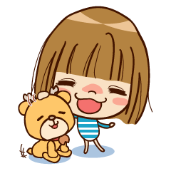 Baby YunYun & BearDeer 2