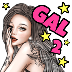 Happy GAL sticker2