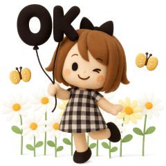 【3D】ずっと使える♡くるりんボブガール