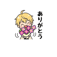 シンと白猫の日常スタンプ