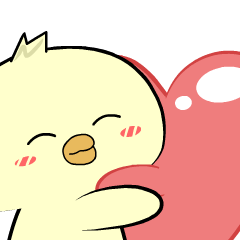 Adorable Chick 23 : Animated Stickers