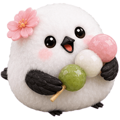 和菓子シマエナガ