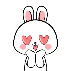 Funny Rabbit 12 : Animated Stickers