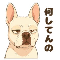 目でかたるうちの犬