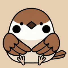ちょこんスズメの日常