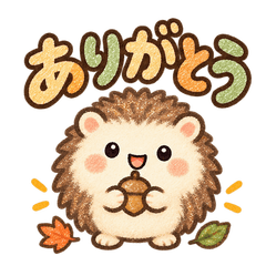 動くころんとハリネズミの日常24